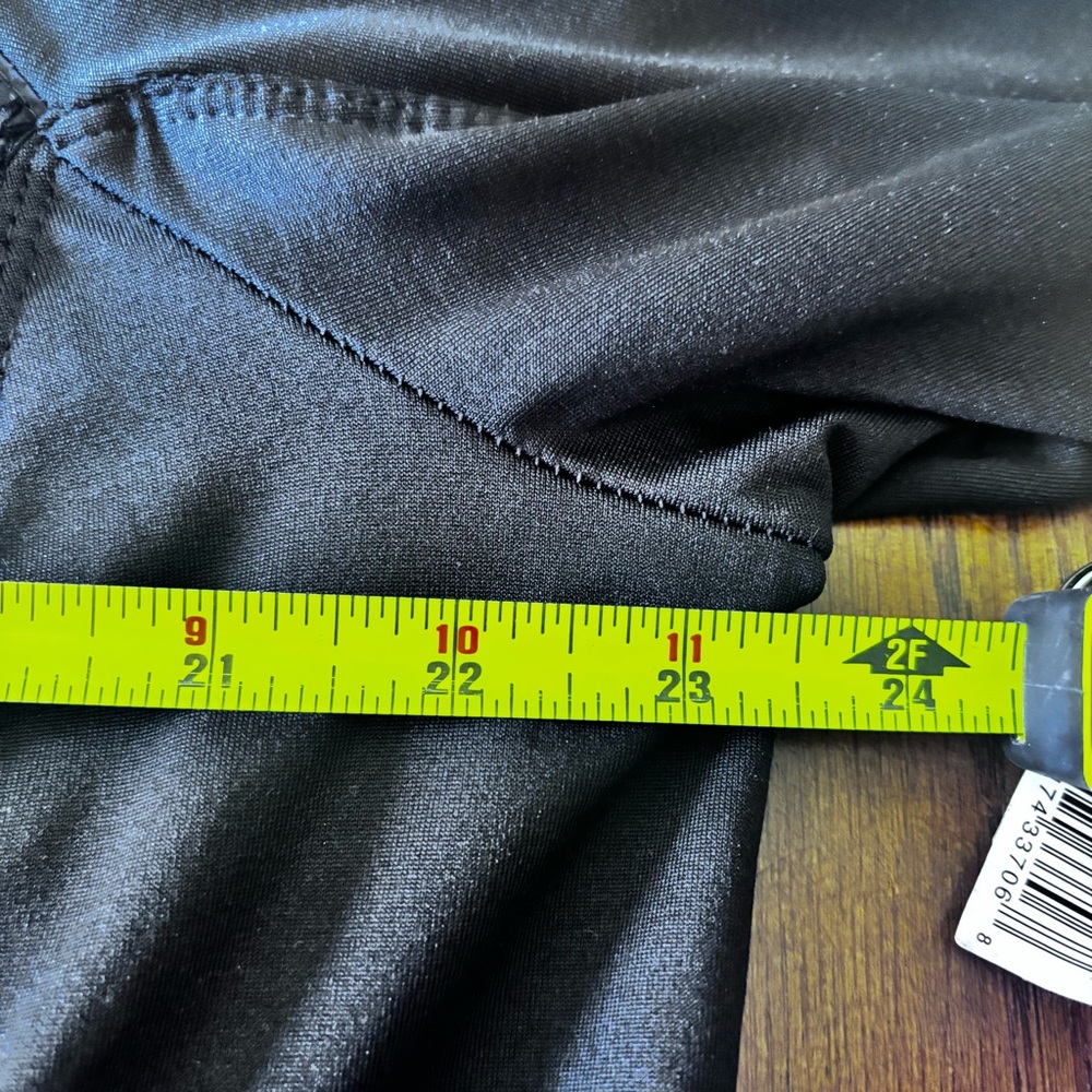 Women’s Calvin Klein Black Performance Jacket with High Collar and Elastic Cuffs - Picture 6 of 7